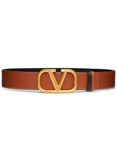 Valentino Garavani VLogo Signature reversible belt - Brown - zdjęcie produktu nr 1