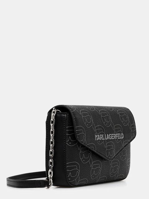 Karl Lagerfeld torebka IKON kolor czarny A1W32045 - zdjęcie produktu nr 2
