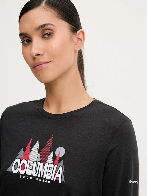 Columbia longsleeve Ruby Springs kolor czarny 2135241