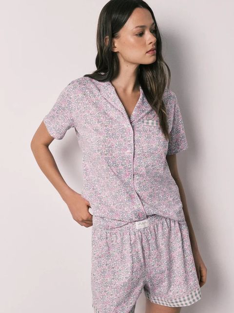 Women'secret Piżama dwuczęściowa damska bawełniana - zdjęcie produktu nr 1