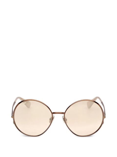 Max Mara Eyewear round-frame sunglasses - Brown - zdjęcie produktu nr 1