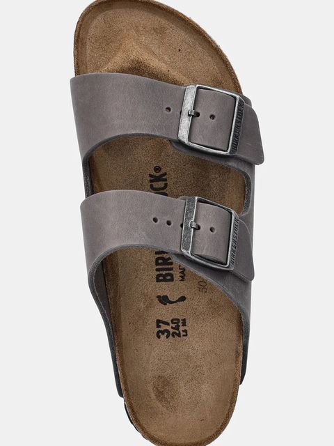 Birkenstock klapki nubukowe Arizona