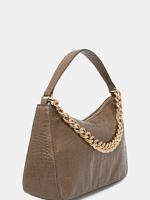 Twinset torebka skórzana kolor czerwony 252TD8252 - zdjęcie produktu nr 2