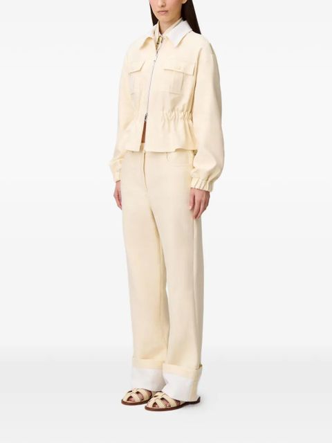 Claudie Pierlot zip-fastening jacket - Neutrals