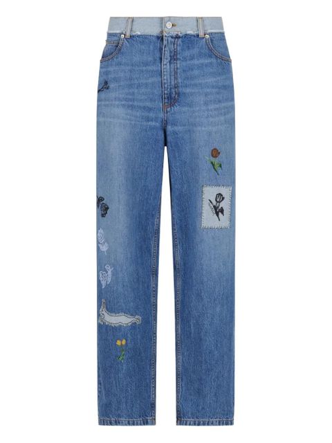 Marni embroidered jeans - Blue - zdjęcie produktu nr 1