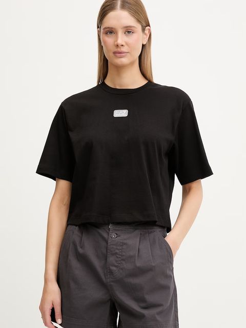 EA7 Emporio Armani T-shirt damski bawełniany - zdjęcie produktu nr 1