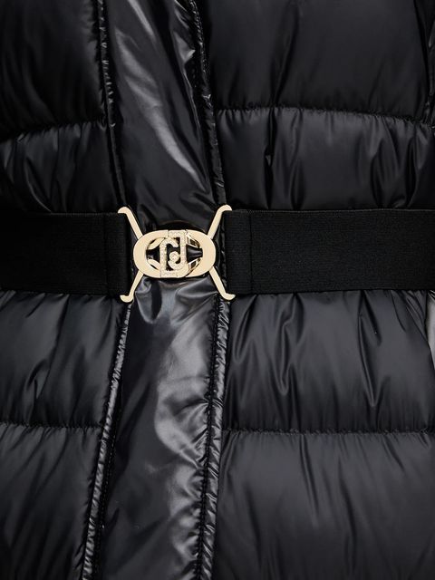 Liu Jo kurtka kolor czarny przejściowa TF5002.T9804