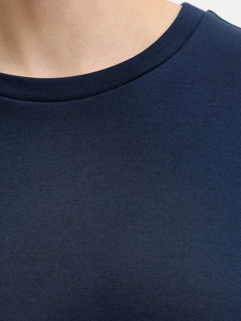 Weekend Max Mara t-shirt bawełniany MULTID damski kolor granatowy 2615941031600