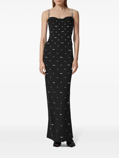 Versace Cielo Stellato silk gown - Black - zdjęcie produktu nr 2