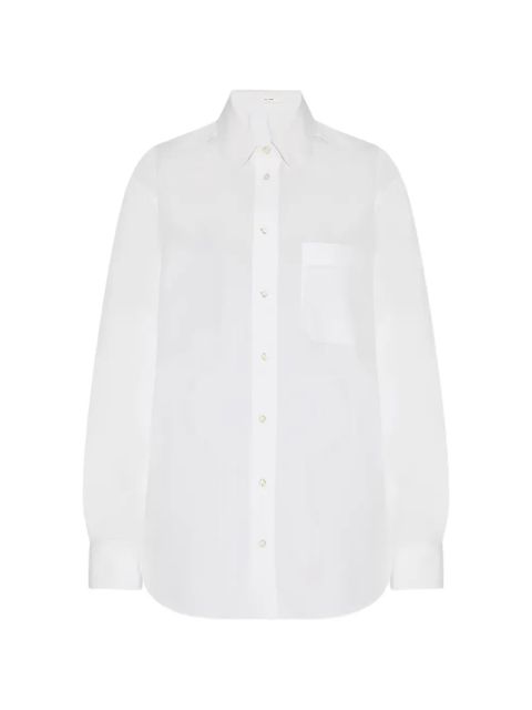 The Row chest-pocket classic-collar shirt - White - zdjęcie produktu nr 1