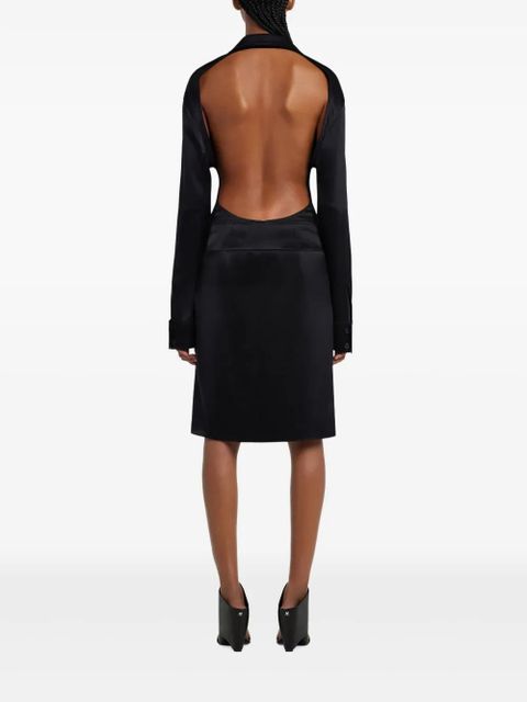 Courrèges Infinity midi skirt - Black