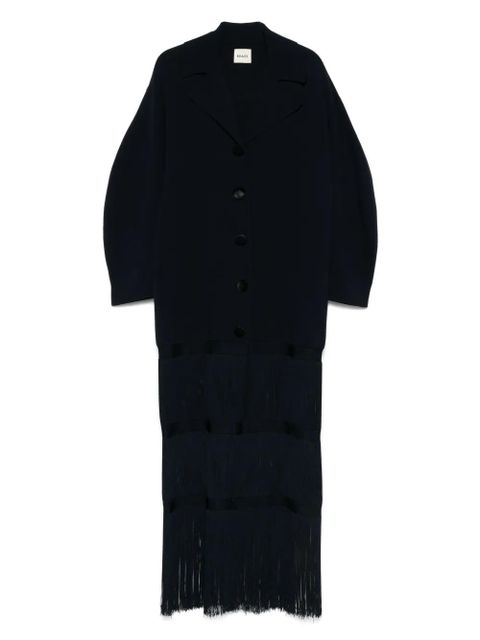 KHAITE fringed coat - Blue - zdjęcie produktu nr 1