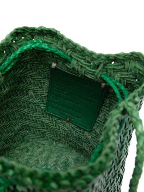 DRAGON DIFFUSION Pompom Double Jump cross body bag - Green