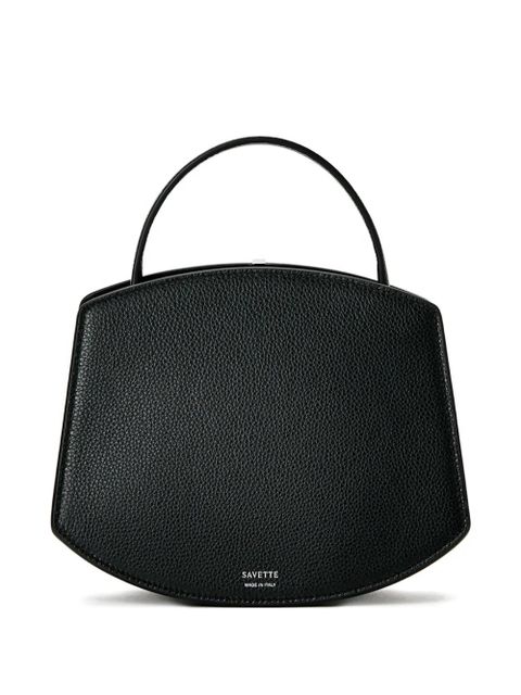 Savette Florence 20 grained tote bag - Black - zdjęcie produktu nr 1