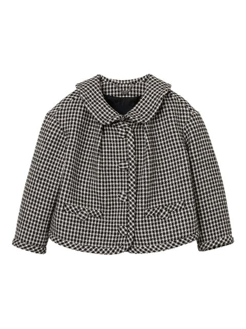 Marc Jacobs Gingham-tweed jacket - Black - zdjęcie produktu nr 1