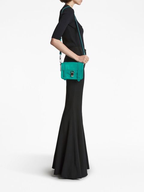 Proenza Schouler PS1 Mini leather satchel bag - Blue