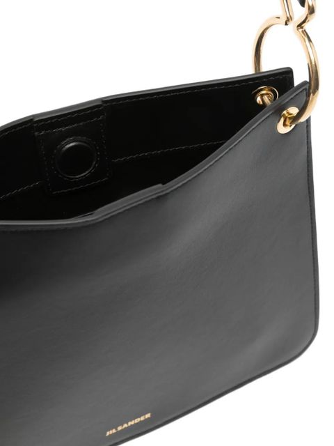 Jil Sander leather tote bag - Black
