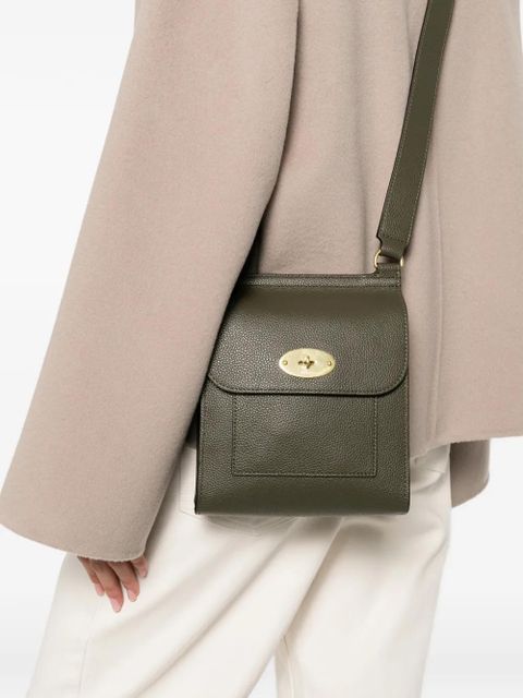 Mulberry small Antony leather satchel bag - Green - zdjęcie produktu nr 2
