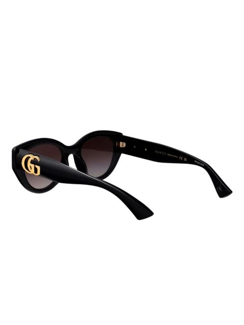 Gucci Eyewear cat-eye frame sunglasses - Black