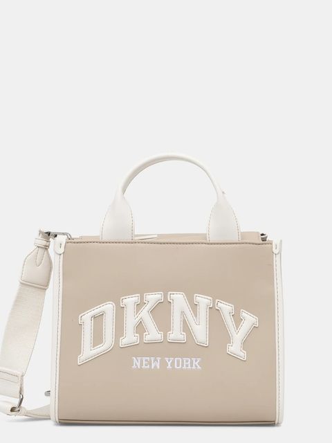 Dkny torebka kolor beżowy R52AZC80 - zdjęcie produktu nr 1