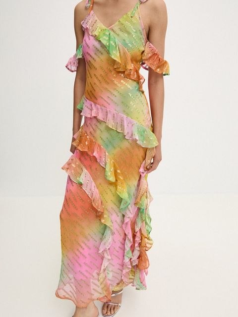 Never Fully Dressed sukienka Faro Dress maxi dopasowana NFDDR1547