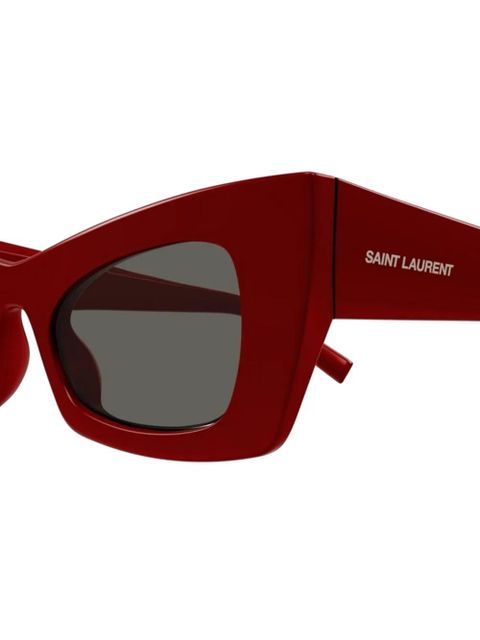 Saint Laurent Eyewear cat-eye frame sunglasses - Red