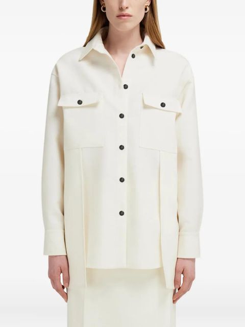 Ferragamo chest-pocket button-fastening shirt - White - zdjęcie produktu nr 2