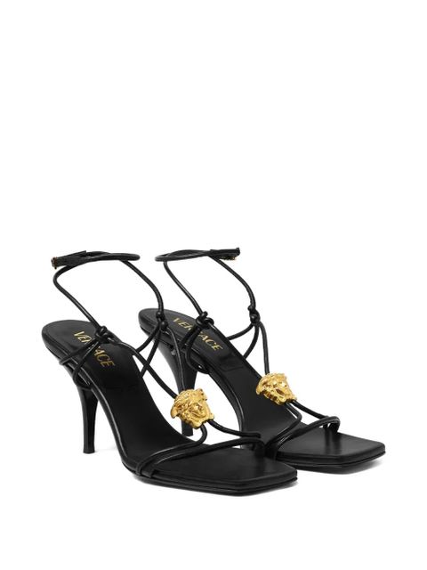 Versace 85mm La Medusa sandals - Black - zdjęcie produktu nr 2