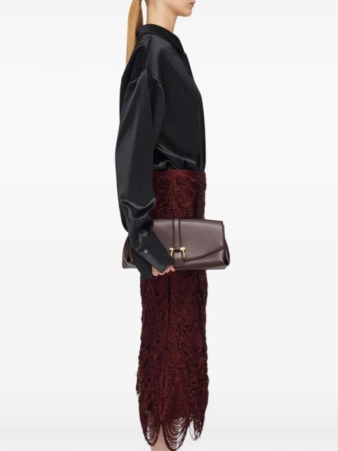 Ferragamo medium front flap soulder bag - Red - zdjęcie produktu nr 2