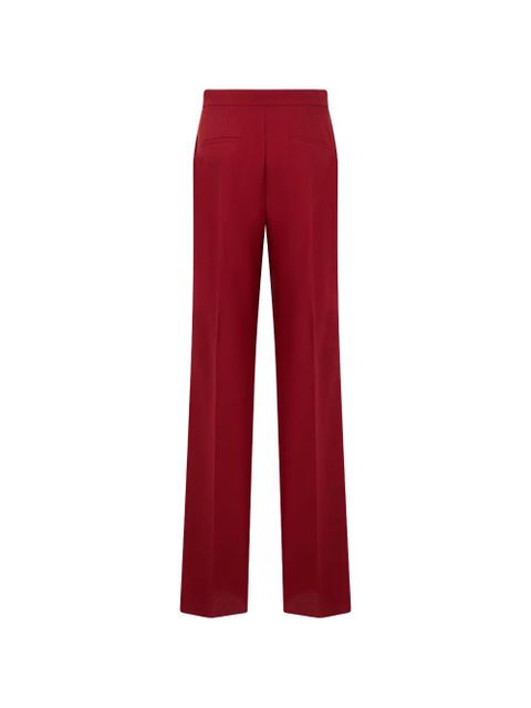 Max Mara high-waisted cotton trousers - Red - zdjęcie produktu nr 2