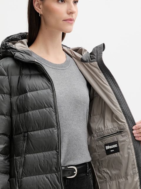 Blauer kurtka puchowa AGNES