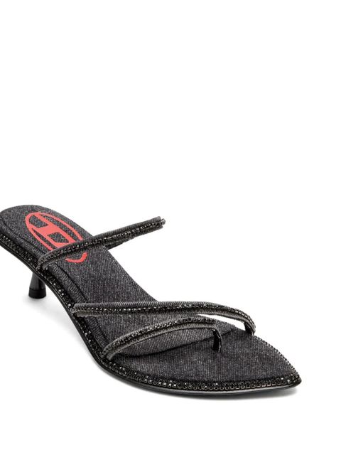 Diesel D-Havanna Kittie sandals - Black