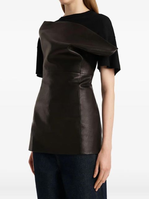 KHAITE asymmetric top - Black