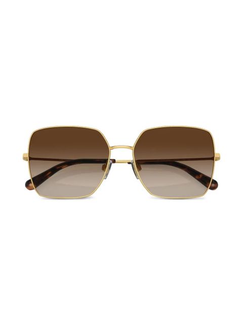 Dolce & Gabbana Eyewear square-frame sunglasses - Gold