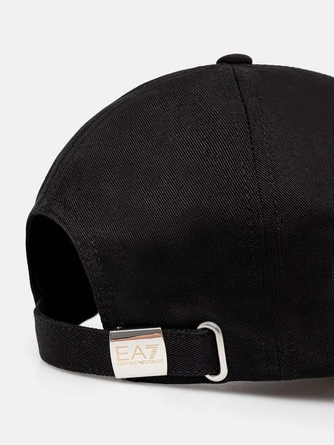 EA7 Emporio Armani czapka z daszkiem bawełniana