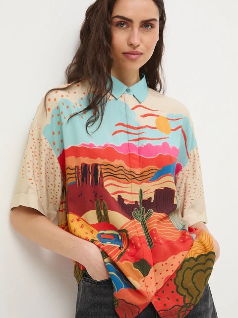 Medicine koszula damska z wiskozy - zdjęcie produktu nr 2