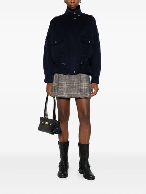 PINKO flap-pocket button-fastening jacket - Blue