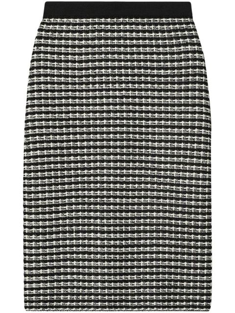 Tory Burch jacquard skirt - Black - zdjęcie produktu nr 1