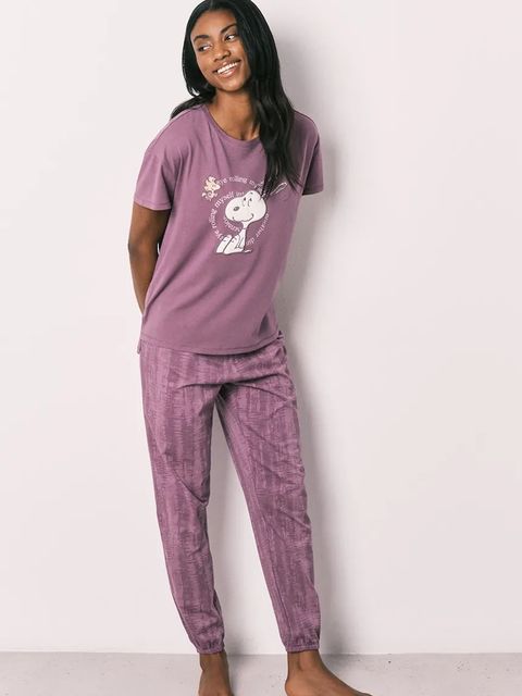 women'secret piżama dwuczęściowa damska bawełniana - zdjęcie produktu nr 2