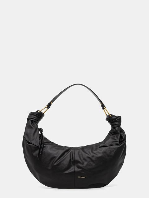 Coccinelle torebka skórzana FUROSHIKI kolor czarny E1 U1A 13 01 01 - zdjęcie produktu nr 1