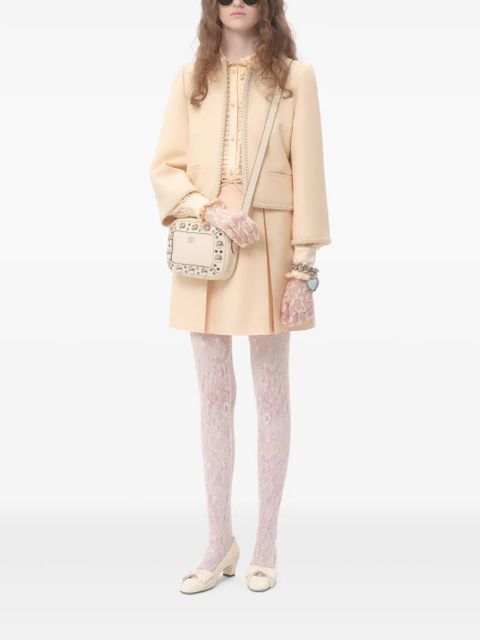 Valentino Garavani mini Crepe Couture skirt - Neutrals