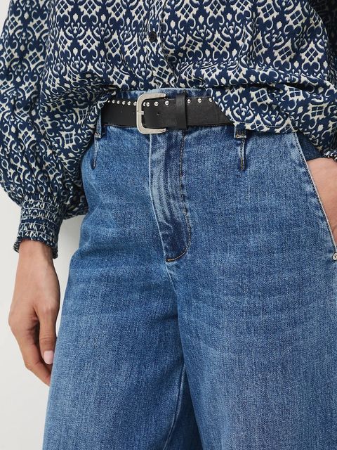 Medicine jeansy damskie kolor niebieski