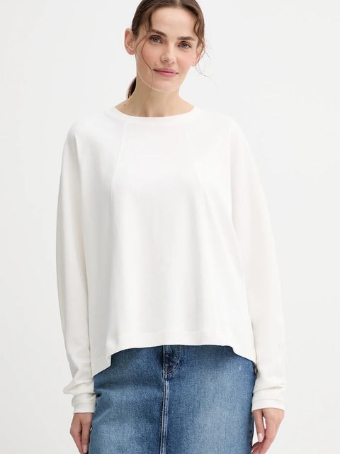 G-Star longsleeve bawełniany kolor beżowy D27742.D976 - zdjęcie produktu nr 1