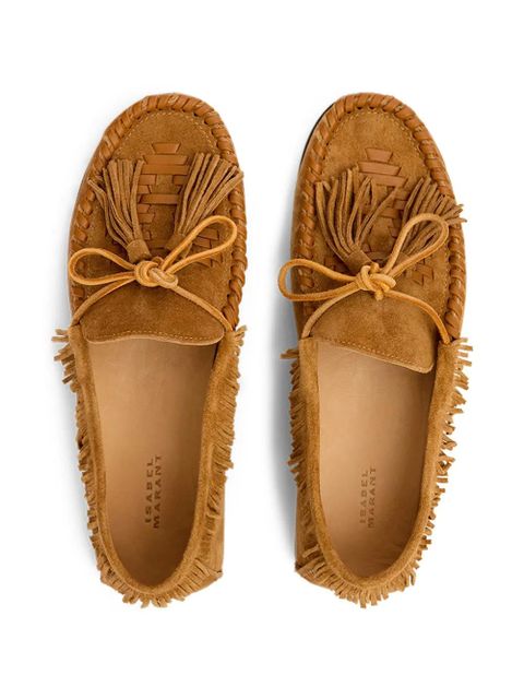 ISABEL MARANT Fitza loafers - Brown