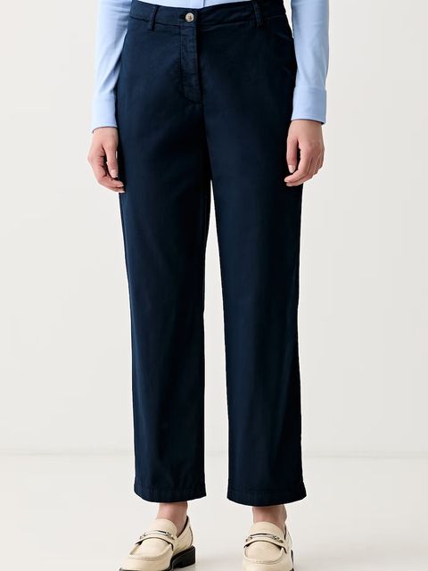 Tommy Hilfiger spodnie damskie z bawełną - zdjęcie produktu nr 1