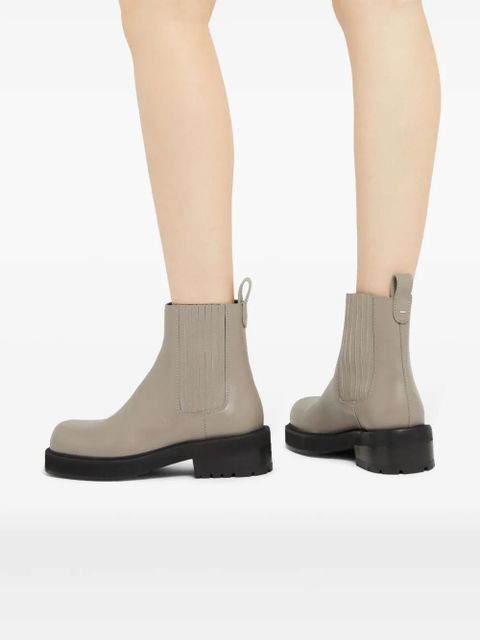 Giuseppe Zanotti Peyen leather boots - Grey