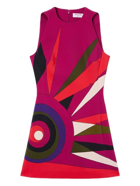 PUCCI abstract-print mini dress - Pink - zdjęcie produktu nr 1