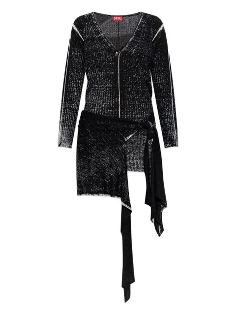 Diesel M-Egaknot mini dress. - Black - zdjęcie produktu nr 1