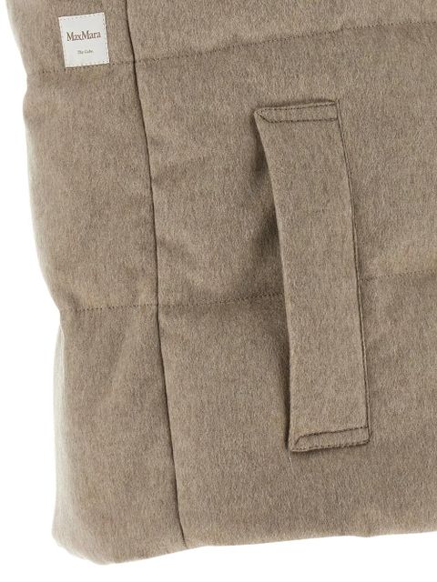 Max Mara Amoroso zip-up gilet - Neutrals