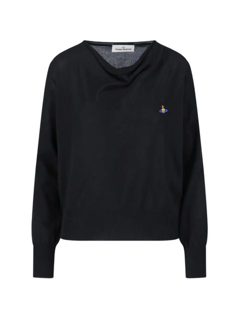 Vivienne Westwood Orb crew-neck sweater - Black - zdjęcie produktu nr 1
